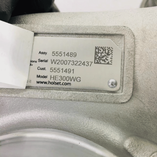 He400Wg Турбокомпрессор Для Комплектации Dongfeng Cummins Qsl8.9 Номера Деталей 5605527 5552745 — Изображение 2